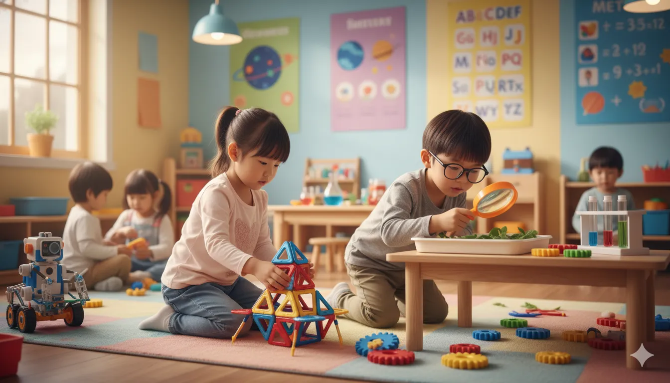 STEM早教启蒙：在游戏中培养未来科学家