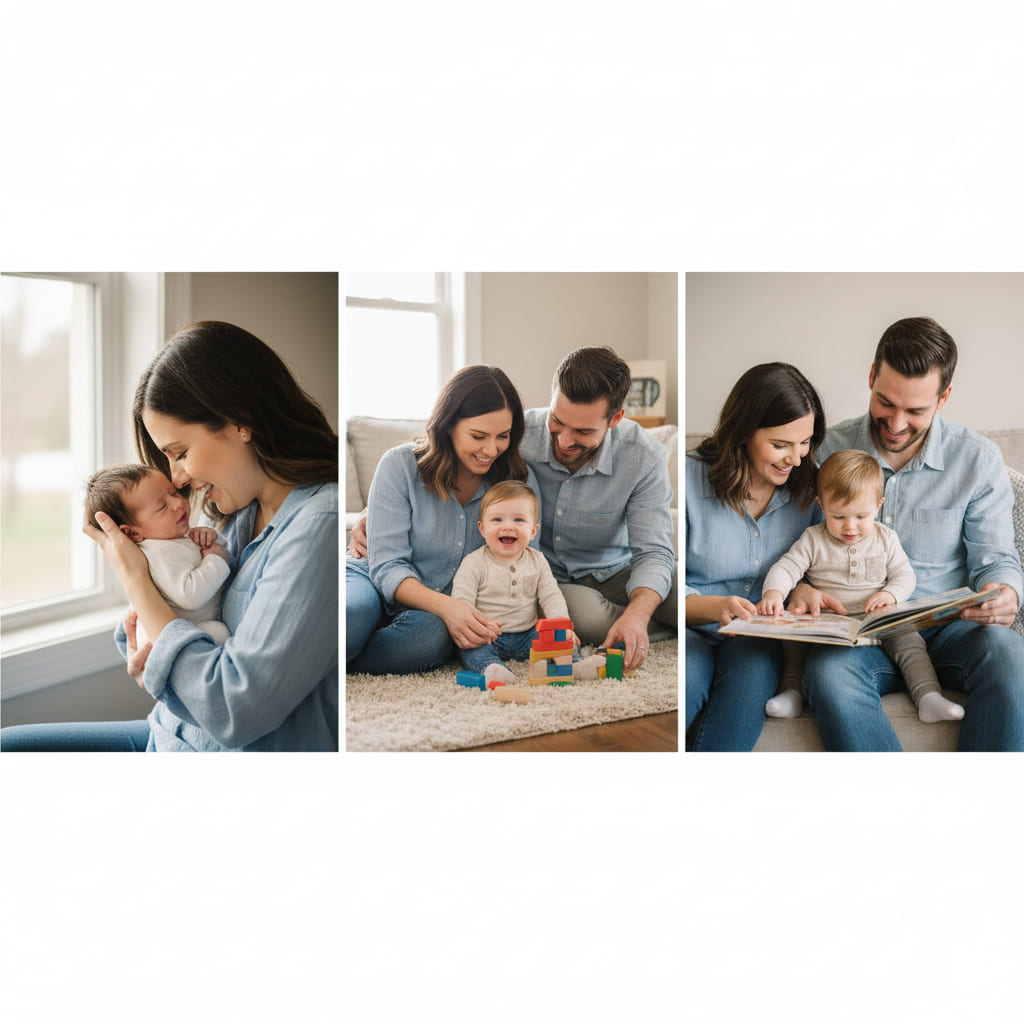 建立良好亲子关系：从新生儿到幼儿期