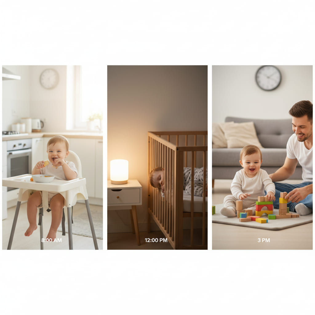 婴幼儿作息规律建立指南：健康生活从规律开始