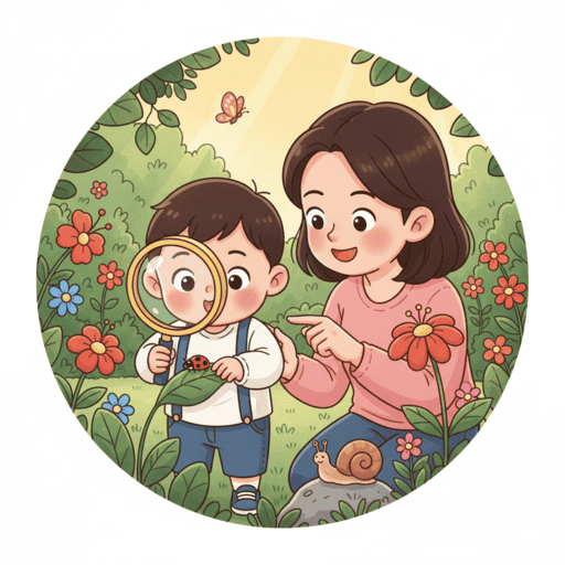 观察昆虫植物的教育活动