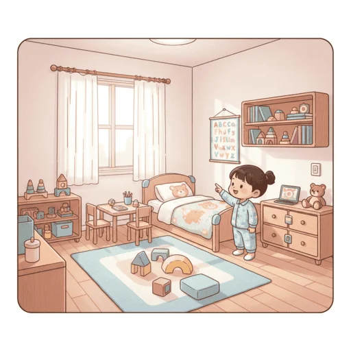 适合2-3岁幼儿的房间布置