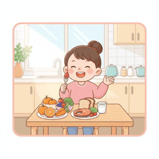 增强免疫力的营养食物展示