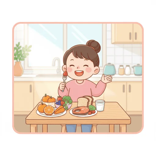 增强免疫力的营养食物展示