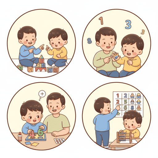 通过游戏学习数数和基础数学概念