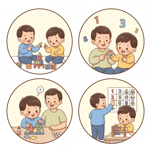 通过游戏学习数数和基础数学概念