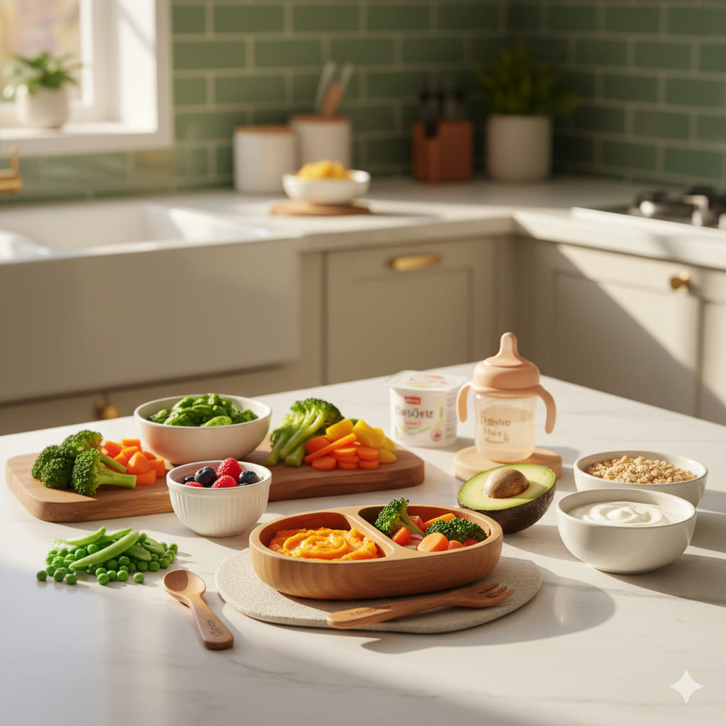 分月龄辅食添加计划